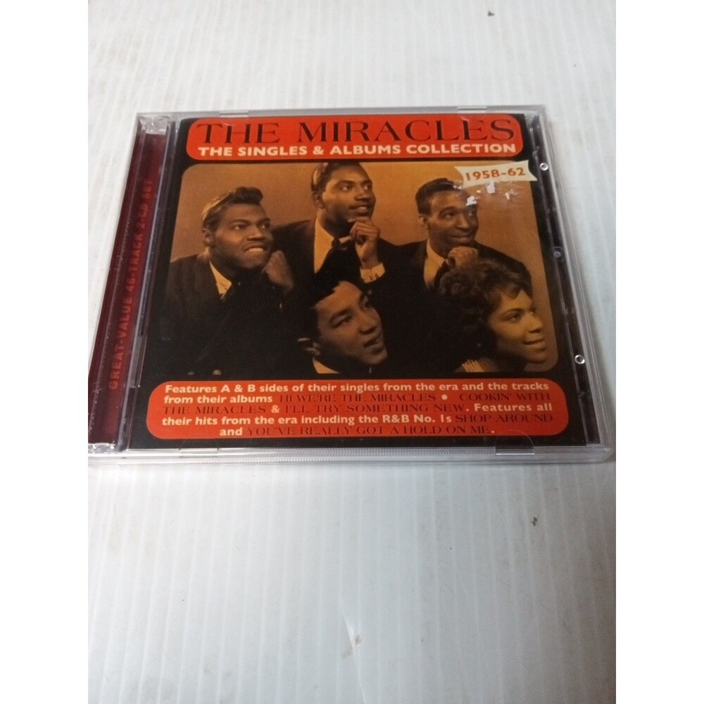 The Miracles - Singles & Albums Collection 1958-62 [New Sealed CD]